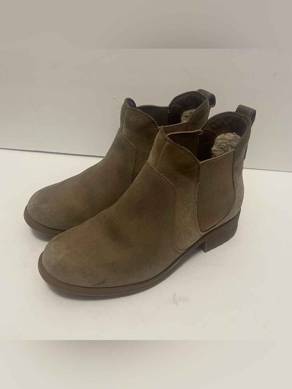 UGG Women’s Brown BONHAM II Waterproof Leather Chelsea Boots 1095150 Size 7